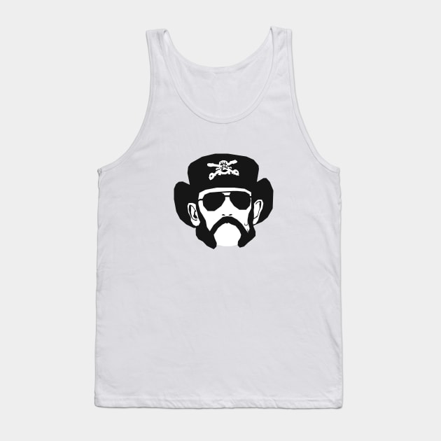 Lemmy Kilmister Motorhead Minimalist Art Tank Top by nankeedal